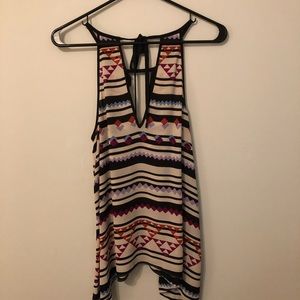BCBG Geometric Top